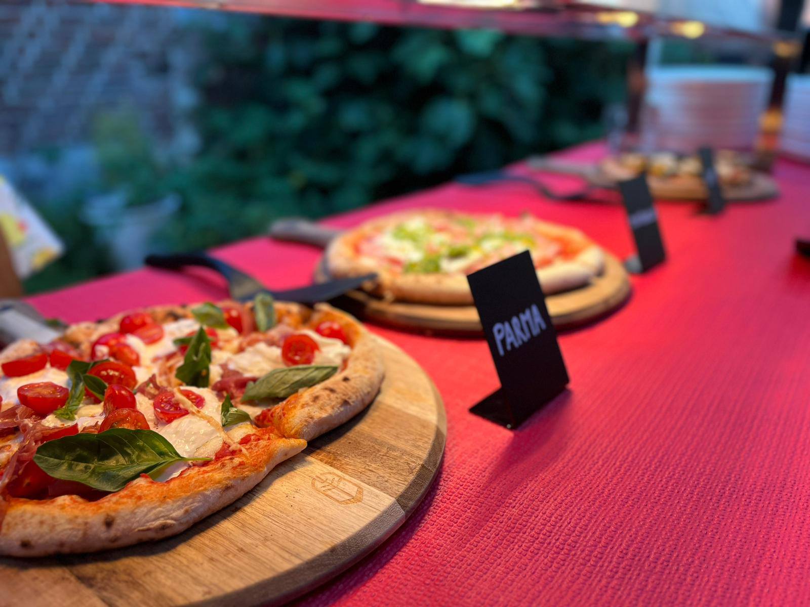 Pizza vers op locatie
